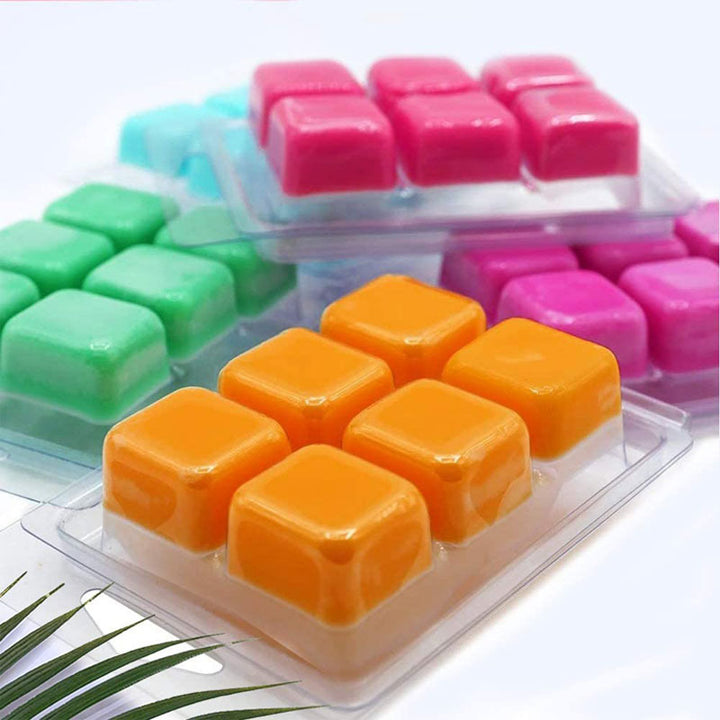 100 Pcs PVC Packaging Box Plastic  Blister Packaging Transparent Packaging
