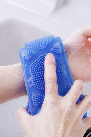 Bath Towel Silicone Rubbing Back Towel