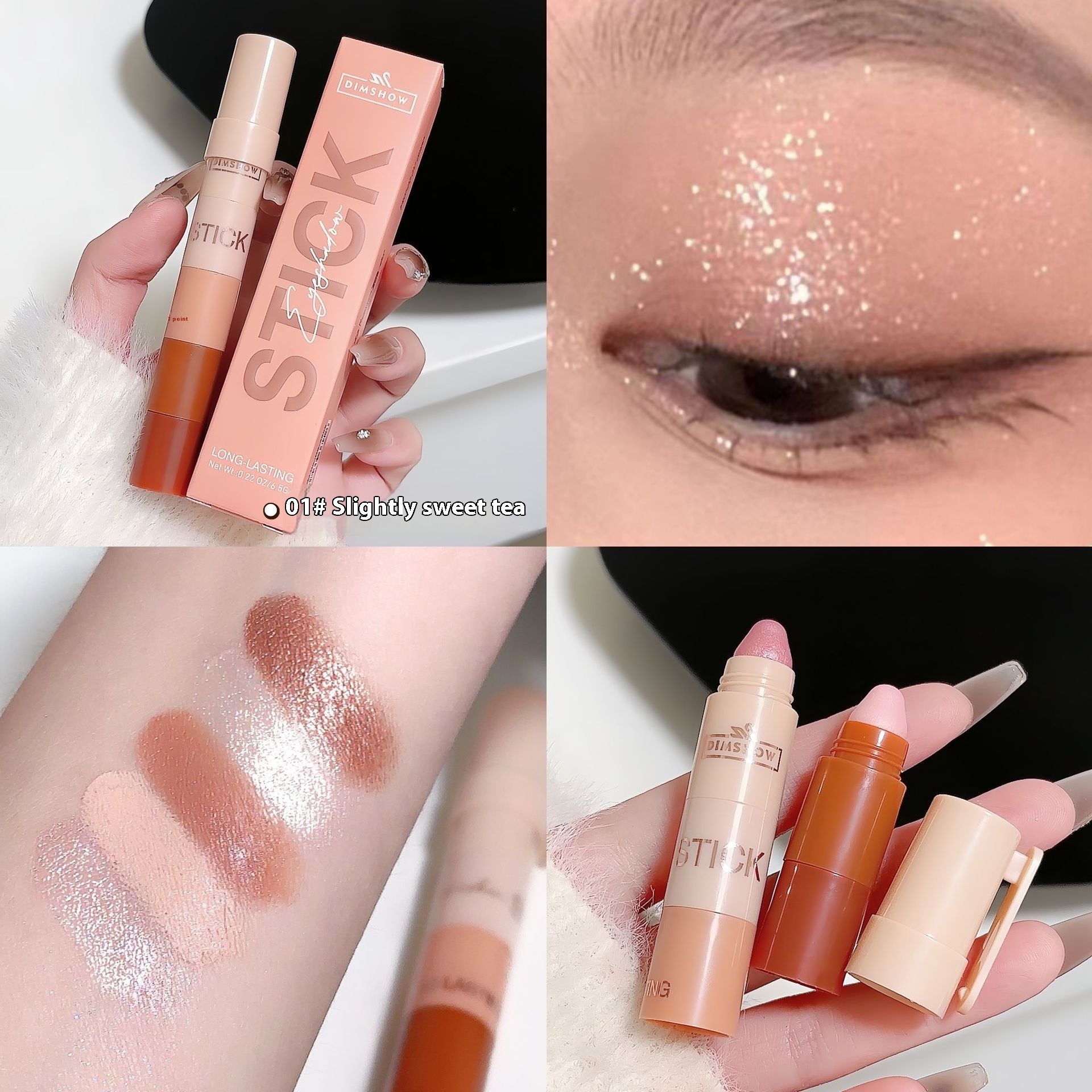 Five And Five Sections Lazy Eyeliner Pen Highlight Plain Face - Image 6