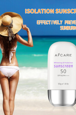 Facial Sunscreen Isolation UV Light Refreshing Non-greasy