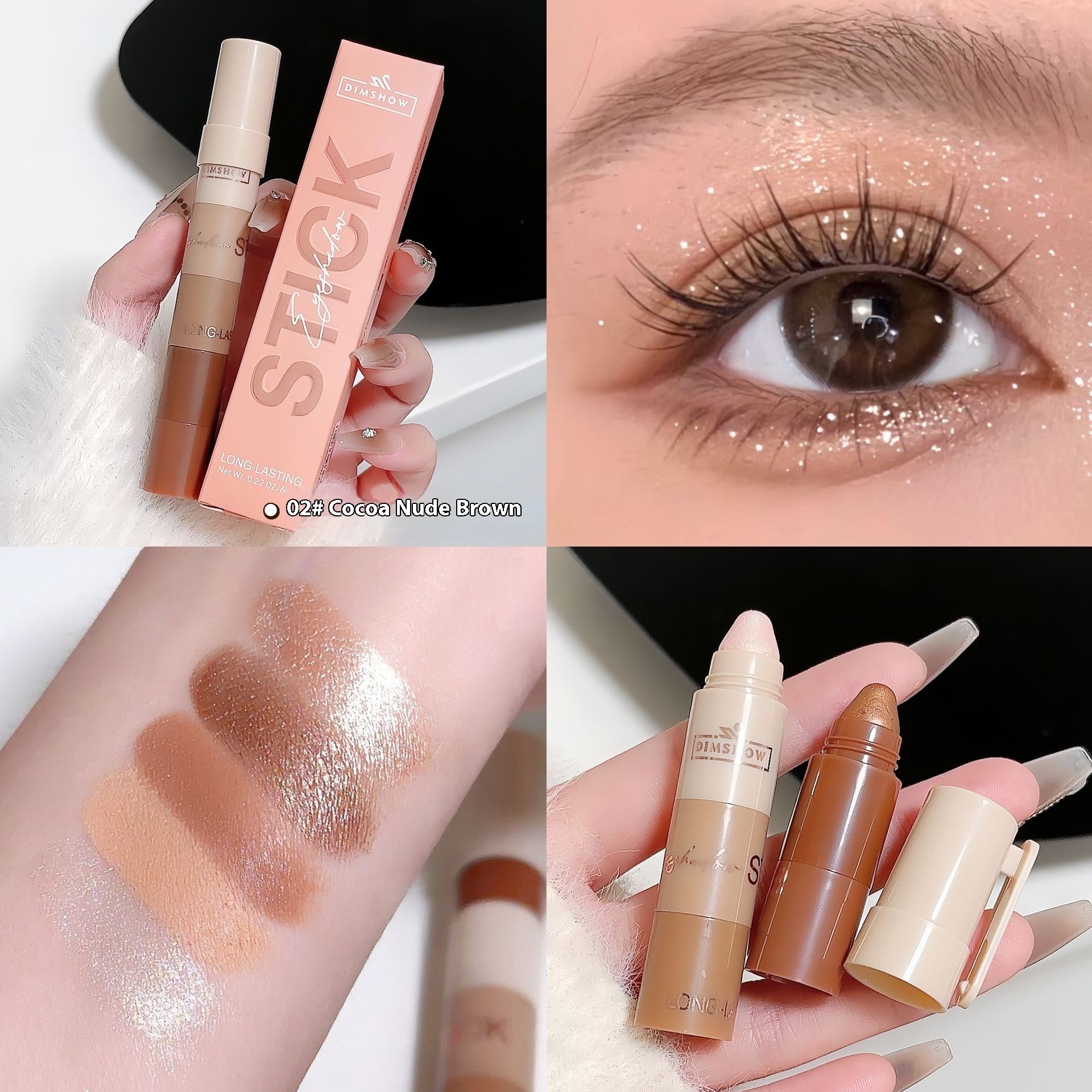 Five And Five Sections Lazy Eyeliner Pen Highlight Plain Face - Image 7