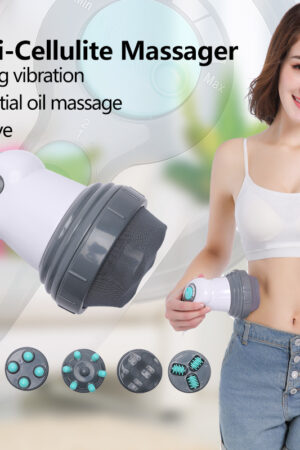 Electric Noiseless Vibration Kneading And Massage Roller Full Body Massager