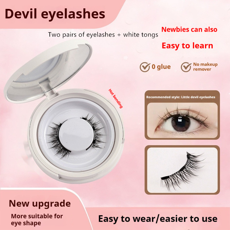 Magnetic Suction False Eyelashes Little Devil Supernatural Magnet Suit - Image 3