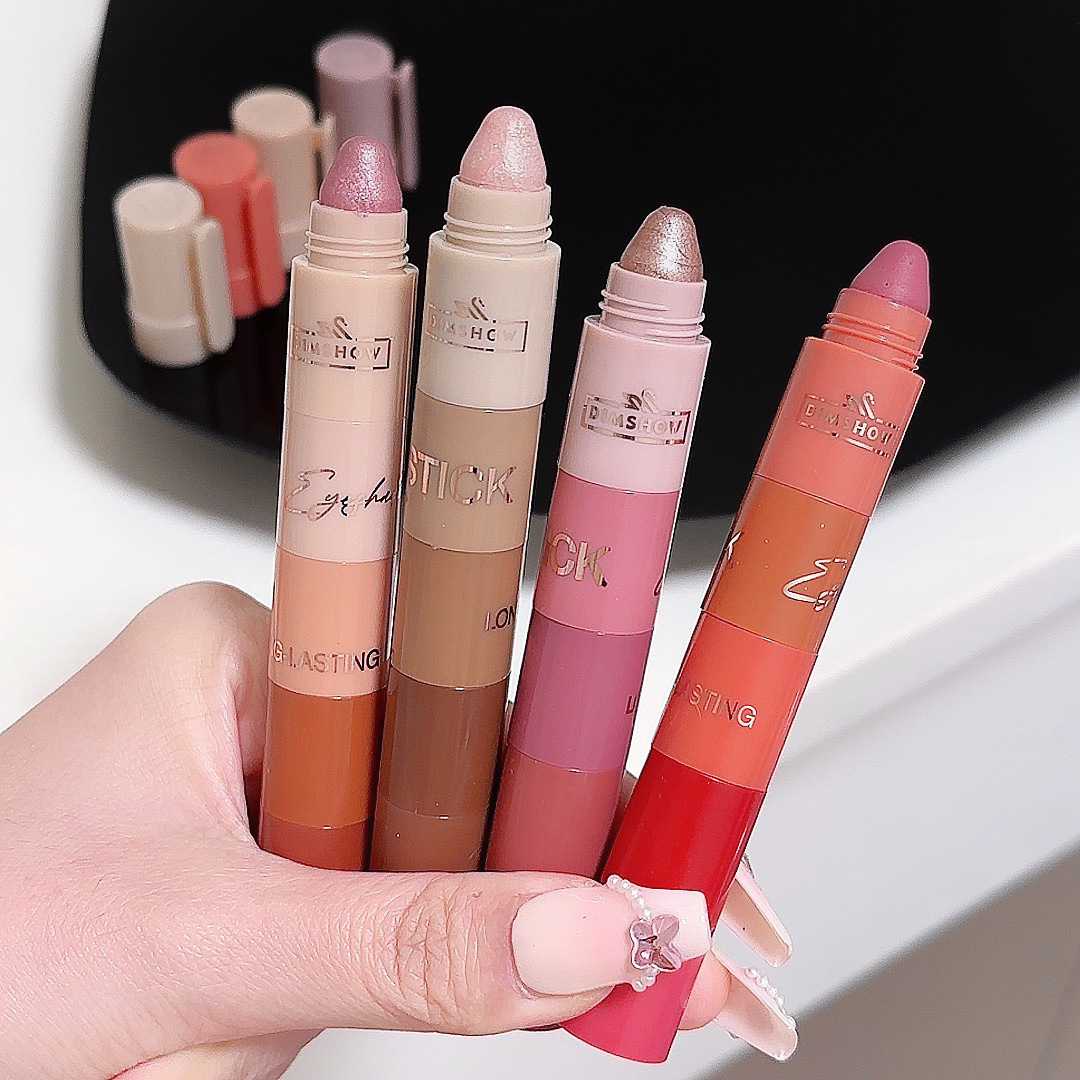 Five And Five Sections Lazy Eyeliner Pen Highlight Plain Face